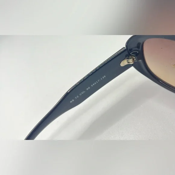 Roberto Steffani RS72 Black Oval Sunglasses Frames Only - Picture 8 of 8